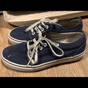 Dark blue vans size 7